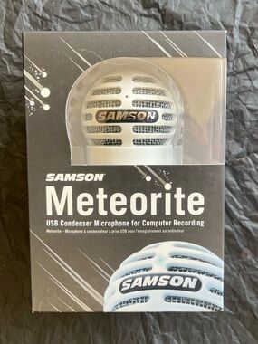 Samson Meteorite USB Condenser Microphone for Computer NIB